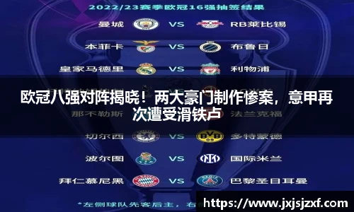 欧冠八强对阵揭晓！两大豪门制作惨案，意甲再次遭受滑铁卢